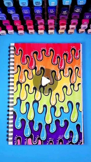 Pinoxart - Eline on Instagram: "Colorful drips drawing for your sketchbook!
.
.
.
#doodling #doodleart #art #drawingidea #sletchbookart" Drip Drawing, Zentangle Doodles, Dripping Paint, Drip Art, Geometric Pattern Art, Drip Painting, Zen Art, Book Art Drawings, Types Of Art