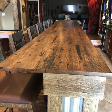 Burnt Wood Bar Top, Cheap Bar Top Ideas, Rustic Bar Top Ideas, Wooden Bar Top Ideas, Butcher Block Bar Top Basement, Diy Wood Bar Top, Bartop Ideas, Epoxy Bar Top Ideas, Butcher Block Bar Top