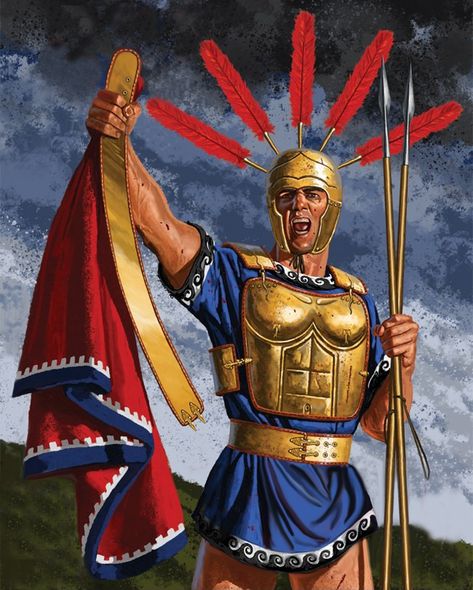 Samnite Warrior, Imperial Legion, Roman Armor, Powerful People, Warriors Illustration, Historical Eras, Ancient Celts, Greek Warrior, Ancient Warfare