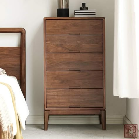 Comode Design Ideas, Drawers Design, Headboard With Shelves, Modern Cupboard Design, Bedside Table Design, Furniture Design Wooden, Wooden Dresser, Diy Furniture Renovation, Bed Furniture Design