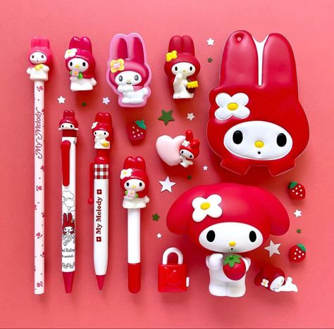 Sanrio School Supplies, Christmas Presents For Kids, Hello Kitty Birthday Party, Cute Stationary School Supplies, Diy Crafts Bookmarks, Kawaii School Supplies, Pink Bike, Kawaii Toys, Hello Kitty Birthday