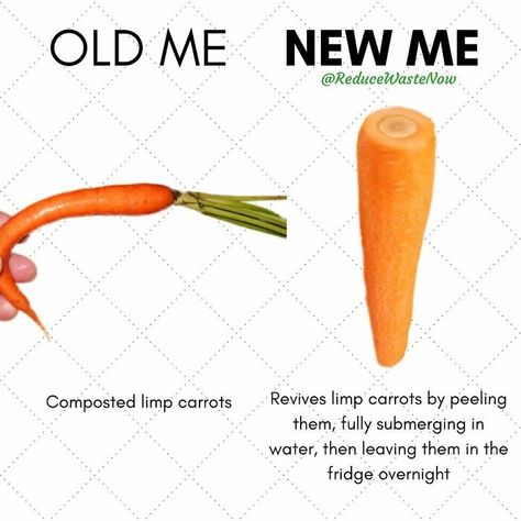 Old Me New Me, Old Me Vs New Me, Food Saver Hacks, Zero Waste Shop, Prevent Food Waste, Environmentally Friendly Living, Amazing Food Hacks, Zero Waste Living, Food Saver