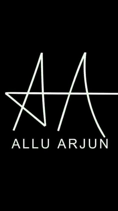 Allu Arjun Name Logo, Allu Arjun Signature Logo, Allu Arjun Aa Logo, Arjun Name Logo, Allu Arjun Logo, Anna Bhau Sathe Photo, Gym Motivation Pictures, Arya 2, Animal Stencil Art