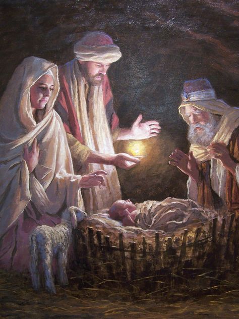 (via denise izzo) Jon McNaughton - "The Three Wisemen" (Click for other Jon McNaughton Paintings on Facebook.) Christmas Manger, Religious Christmas Cards, The Nativity, Meaning Of Christmas, True Meaning Of Christmas, O Holy Night, Christmas Jesus, Jesus Christus, Religious Christmas