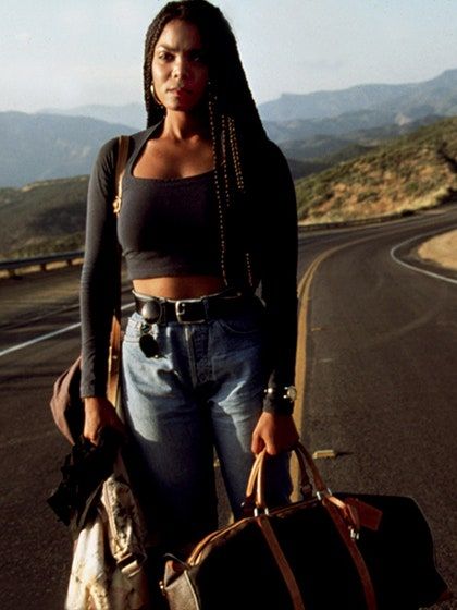 Poetic Justice Outfit, Jannet Jackson, Janet Jackson Poetic Justice, Janet Jackson Baby, Black 90s Fashion, John Singleton, 90’s Outfits, Poetic Justice Braids, Video Gif