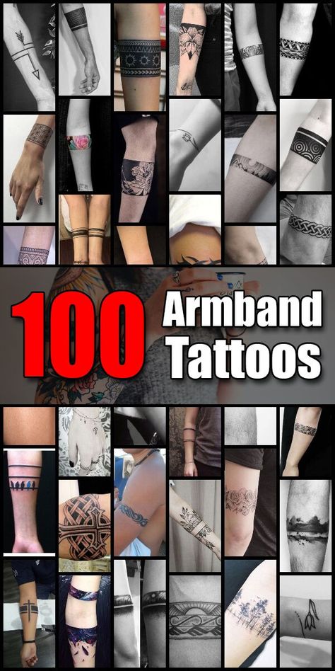 100 Armband Tattoos for Men and Women - The Body is a Canvas | Armband tattoos for men, Band tattoos for men, Arm band tattoo Wolf Armband Tattoo, Best Band Tattoos For Men, Forearm Tattoo Bands For Men, Nordic Armband Tattoo, Band Tattoo Ideas For Men, Band Tattoos For Men Forearm, Arm Band Tattoo Men, Black Band Tattoo Meaning, Arm Band Tattoo Meaning