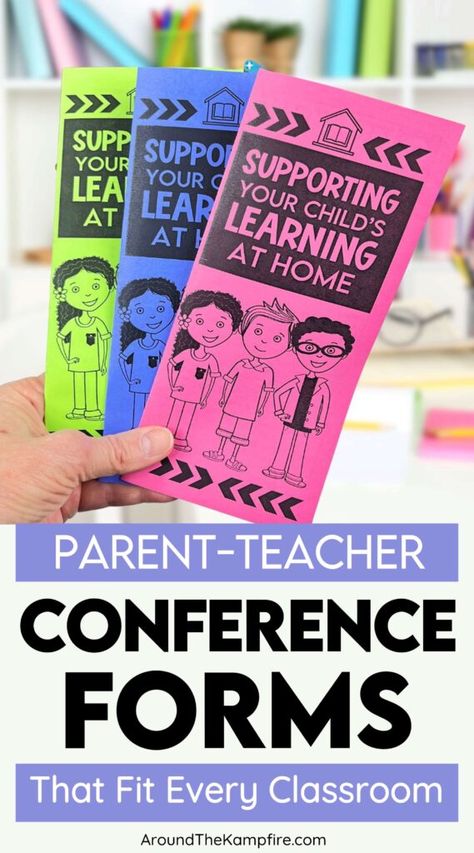 Conference time is coming, and the scramble begins to find forms that work for your classroom. Parent communication isn’t one size fits all and the handouts and forms you need aren’t either. In this post, you find parent-teacher conference forms and handouts that enable you to customize your conference notes, agendas, progress reports, and more to fit the unique needs of your classroom. 2nd Grade Parent Teacher Conferences, Parent Teacher Conference Preschool, Parent Teacher Conferences Kindergarten Free Printable, Parent Teacher Conference Gift Ideas, Parent Teacher Conference Ideas Kindergarten, Parent Teacher Conferences Ideas, Parent Handouts For Preschool, Parent Notes From Teacher, Parent Teacher Conference Ideas Snacks