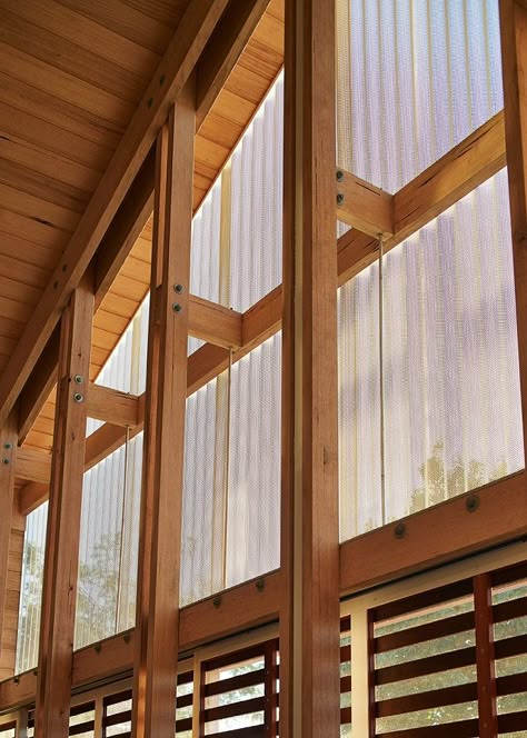 ASH_GOODWOOD_MAKE_AmadoHouse_resize4 Shoji Screens, Mass Timber, Architecture Renovation, Timber Screens, Timber Architecture, Traditional Japanese House, Pavilion Architecture, Shoji Screen, Timber Beams