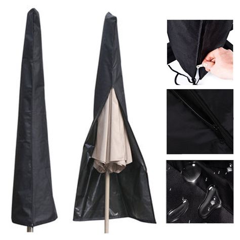 LOAMO Umbrella Covers  Patio Waterproof Parasol Covers with Storage Zipper Bag Fits 7ft to 11ft Umbrellas for Outdoor Market Umbrellas ** You can get additional details at the image link.-It is an affiliate link to Amazon. #outdoorstorage Patio Umbrella Covers, Uv Protection Umbrella, Umbrella Storage, Umbrella Cover, Offset Umbrella, Outdoor Sun Shade, Patio Furniture Covers, Outdoor Market, Set Cover