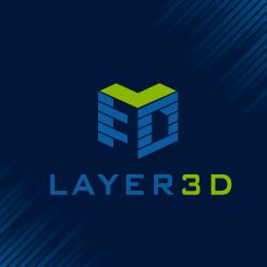 3D Initials logo design for a 3D printing provider Blueprint Logo, Printer Logo, Logo Design Samples, Machine 3d, Initials Logo Design, Construction Logo, Architecture 3d, Initials Logo, Print 3d