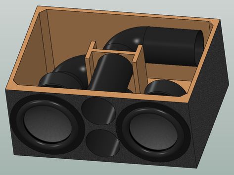 American Bass XR 12-4 box design. - Subwoofers / Enclosures - #1 Car Audio Enthusiast Forum in the world! | SMD | Meade916 12 Subwoofer Box Design, Bass Speaker Box Design, 12 Subwoofer Box, 12 Inch Subwoofer Box, Car Speaker Box, Small Subwoofer, Custom Speaker Boxes, 12 Inch Subwoofer, Car Subwoofer Box