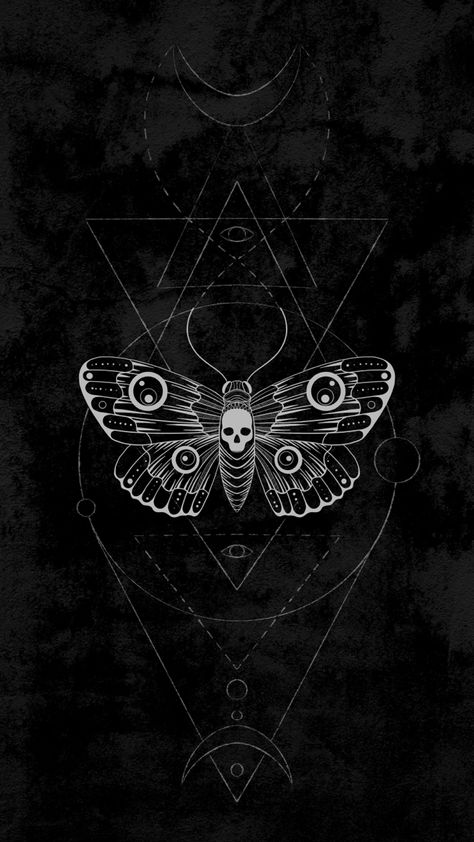 Moth Wallpaper Iphone, Lunar Moth Tattoo, Moth Wallpaper, Moth Drawing, Moth Tattoo Design, Skull Moth, Minion Phone Wallpaper, Moth Art, Goth Wallpaper