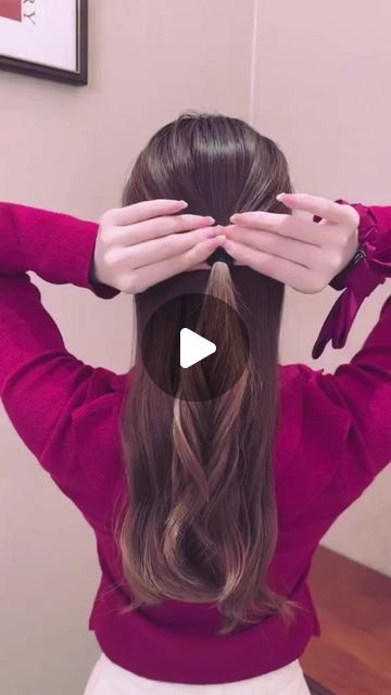 Glyn Hayag on Instagram: "“Easy DIY Hairstyles With Hair Ties”  #hairstyles  #cute #highlights #fypシ゚ #cute @followers @highlight" 1 Hairtie Hairstyle, Easy Hairstyles With 1 Hair Tie, Simple Hairstyles With One Hair Tie, Easy Hairstyles 1 Hair Tie, Hairstyles To Do With One Hair Tie, Hairstyles One Hair Tie, Cute Hairstyles With One Hair Tie, Hairstyle With One Hair Tie, One Hair Tie Hairstyles Simple