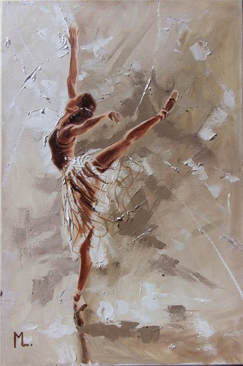 Buy " LIGHT ... "- ballerina liGHt ballet ORIGINAL OIL PAINTING, GIFT, PALETTE KNIFE, Oil painting by Monika Luniak on Artfinder. Discover thousands of other original paintings, prints, sculptures and photography from independent artists. Monika Luniak, Arte Jazz, Ballet Painting, Art Ballet, Ballerina Painting, Dancer Painting, Look Wallpaper, Ballerina Art, Dancers Art