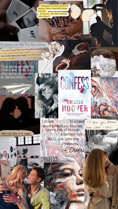 Colleen Hoover Confess Aesthetic, Confess Aesthetic Colleen Hoover, Confess Book Aesthetic, Confess Colleen Hoover Aesthetic, Confess Book, Confess Aesthetic, Tbr Aesthetic, Confess Colleen Hoover, Wallen Lyrics