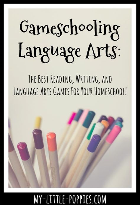 Fun Language Arts Activities, Language Arts Games, Homeschool Games, Writing Games, Homeschool Writing, Homeschool Routine, Math Workbook, Language Art Activities, Language Art