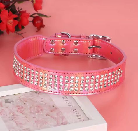 Bling Collar for Medium or Large Dogs! #bling #blingcollar #custommade #personalized July 3, Large Dogs, Custom Made, Couture, Collar, Dogs, On Instagram, Quick Saves, Instagram