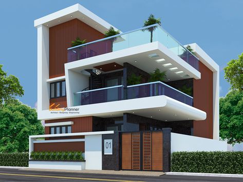 East Facing Duplex House Elevation, North East Corner House Elevation, 30 40 Duplex House Plans East Facing, 30x60 House Elevation Design, 40×60 Duplex House Plans, East Face House Elevation, East Facing House Elevation G+1, Modern House Outer Design, 30x40 House Plans East Facing