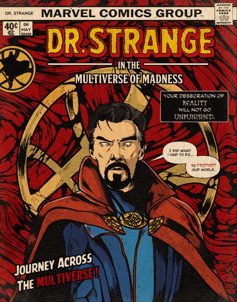 Doctor Strange Comic Cover, Doctor Stranger Marvel, Dr Strange Poster, Dr Strange Comic, Doctor Strange Poster, Comic Cover Art, Doctor Strange Comic, Poster Marvel, Marvel Comics Vintage