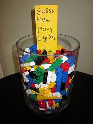 Neat idea for Family Math Night - or an activity for parents to do while waiting for appointment at Parent Teachers conferences! Legos Party Ideas, Lego Party Games, Family Math Night, Lego Themed Party, Math Night, Ninjago Party, Lego Club, Lego Birthday Party, Lego Birthday