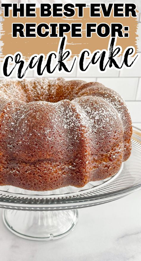 Burnt Cake, Yellow Cake Mix Recipes, Easy Bundt Cake Recipes, Easy Bundt Cake, Boxed Cake Mixes Recipes, Wine Cake, Cake Mix Desserts, Wine Butter, Candy Yams