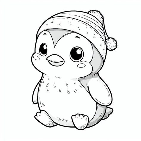 Click the link above and dive into the magical world of creativity on our Pinterest account. Discover a variety of coloring pages that await your inspiration! 😀😉😻 Cute Penguin Coloring Pages, Penguin Coloring Page, Penguin Printable, Easy Coloring Pages For Kids, Chibi Coloring Pages, Free Coloring Pages For Kids, Organizator Grafic, Penguin Coloring Pages, Penguin Coloring