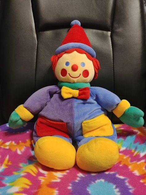 Clown Plush, Cute Clown, Kawaii Plushies, Hello Kitty, Kitty, Kawaii