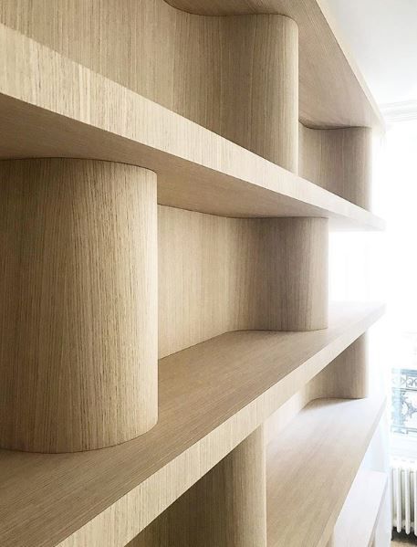 Modern Shelves Design, Shelf Detail, Millwork Details, Shelves Design, Joinery Design, Joinery Details, Shelving Design, Bookcase Shelves, Furniture Details