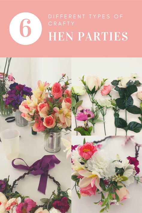 Hens Party Craft Activities, Hen Do Craft Activities, Hen Party Craft Activities, Hen Do Craft Ideas, Hen Party Crafts, Hen Do Crafts, Boho Hen Party, Headband Crafts, Group Crafts