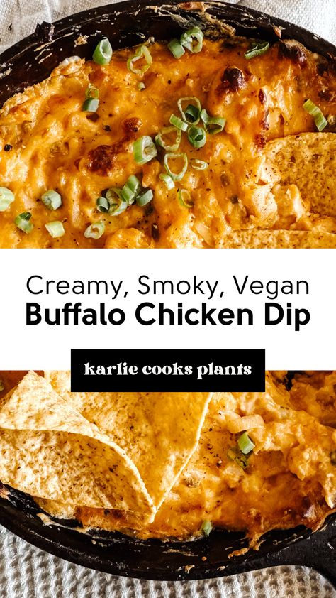 Tofu Buffalo Chicken Dip, Vegetarian Buffalo Chicken Dip, Dairy Free Buffalo Chicken Dip, Vegan Buffalo Chicken Dip, Vegan Buffalo Dip, Vegan Buffalo Chicken, Vegan Buffalo Sauce, Chicken Wing Dip, Buffalo Chicken Dip Crock Pot