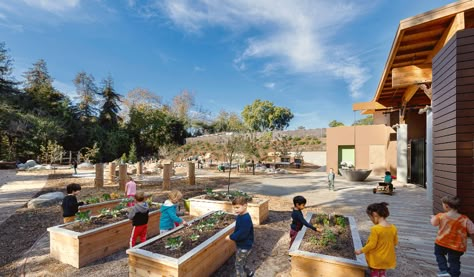 Environmental Nature Center Preschool - LPA Net Zero Building, Elementary School Projects, Early Childhood Centre, Farm Preschool, Nature Education, Environmental Research, Newport Beach California, Net Zero, Environmental Education