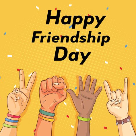 stylish world friendship day social media post#pikbest#templates Friendship Day Creative Post, Friendship Day Social Media Post, Friendship Day Post, Friendship Day Creative, World Friendship Day, Friendship Poster, International Friendship Day, About World, Happy Friendship