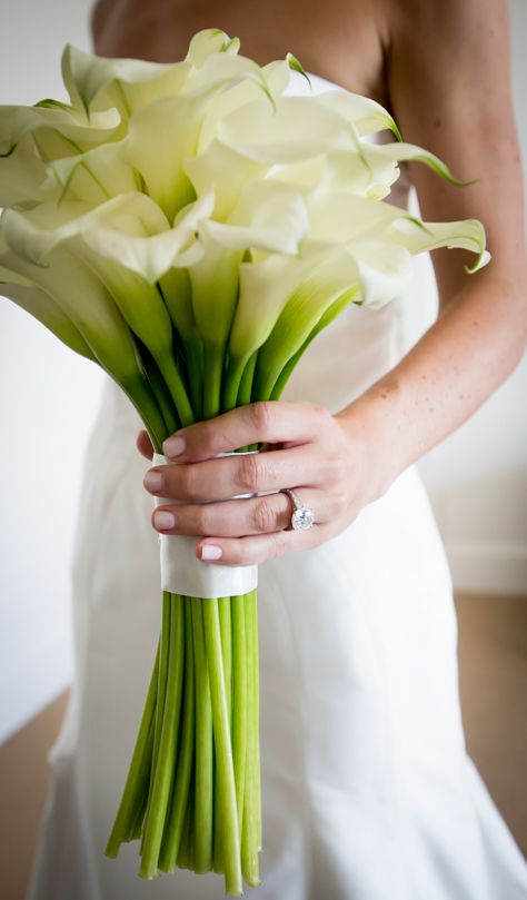 Bride Bouquet Lilies, Cala Lily And White Roses Bouquet, Long Stem Calla Lily Bridal Bouquet, Bouquet Calla Lily, Yellow Calla Lily Bouquet, Long Stem Calla Lily Bouquet, Cala Lily Bouquets, Calalilly Bouquet, Calla Lily Wedding Decorations