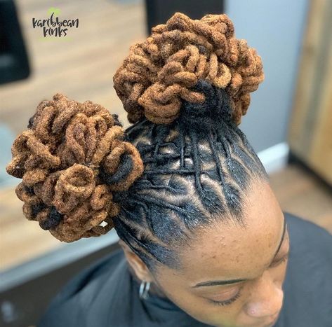 Hairstyles For Dreads Black Women, Loc Petal Bun Half Up Half Down, Barrell Roll Loc Styles, Locs Petal Bun, Loc Pedals Bun, Loc Peddle Bun, Hair Tattoo Designs, Dreadlocks Hair Care, Hair And Skin Vitamins