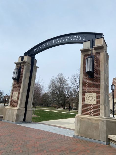 University Entrance, Entrance Gate, Purdue University, Entrance Gates, Architecture Building, Gate, Entrance, University, Architecture