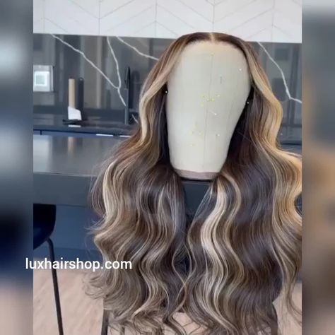 Lux Hair, Highlight Hair, Hair Colorful, Olive Oil Hair, Front Hair, Hair Tape, Lace Front Human Hair Wigs, Human Virgin Hair, Colored Wigs