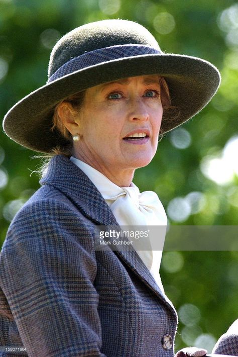 Lady Penny Romsey At The Windsor Horse Show. . Penny Romsey, British Aristocracy, Romanian Royal Family, English Country Style, Equestrian Fashion, Country Fashion, Horse Show, Royal Style, Classy Fashion