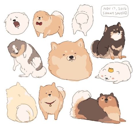 Hamotzi 강아지 그림, Stickers Kawaii, Japon Illustration, Dog Illustration, Animal Sketches, Creature Concept, Dog Drawing, Cute Animal Drawings, The Shape