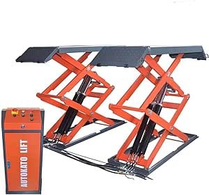 KATOOL 72in Full-Rise Lift Scissor Lift Auto Lift Electric Lock Release 220V Mercedes C32 Amg, Auto Lift, C32 Amg, Hydraulic Car Lift, Car Lift, Scissor Lift, Plymouth Barracuda, Car Lifts, Lifted Cars