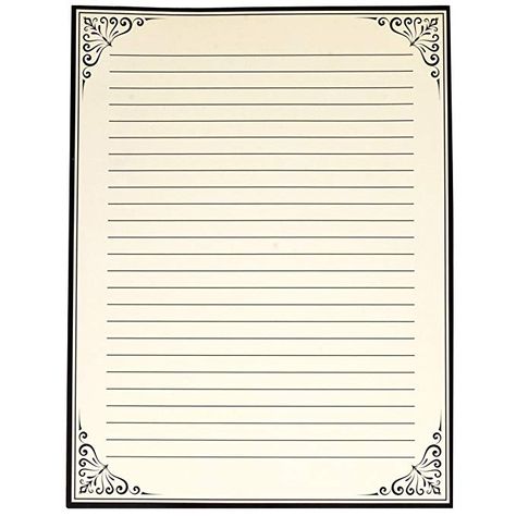 Amazon.com : Vintage Stationery Paper 100 Pack Elegant Antique Retro Lined Sheets 100gsm Perfect For Writing Poems Lyrics Letters Office Notes Wedding Invitations and Printing Supplies, Cream Color Size 8.5" X 11" : Office Products Vintage Writing Paper, Office Notes, Printable Lined Paper, Writing Paper Printable Stationery, Vintage Writing, Writing Paper Printable, Research Writing, Vintage Stationery, Writing Poems