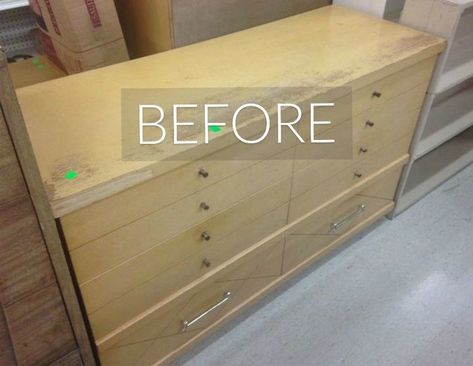 Found that awesome side of the road piece of furniture, flip it with these 10 inspirational projects. #diy #hometalk #furnitureflip #dresser Old Desk Redo, Dresser Refinishing Ideas, Fixing Wood Furniture, Painting Ideas Geometric, Dresser Painting Ideas, Repurposed Items Upcycling, Black Painted Dressers, Refurbished Cabinets, Dresser Painting