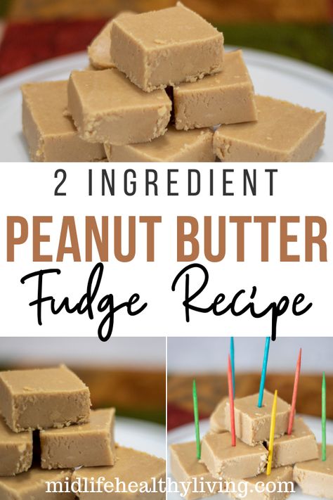 Icing Fudge, 2 Ingredient Peanut Butter Fudge Recipe, Best Easy Dessert, School Bake Sale, Peanut Butter Fudge Recipes Easy, Microwave Peanut Butter Fudge, 2 Ingredient Fudge, Butter Fudge Recipe, Peanut Butter Fudge Recipe