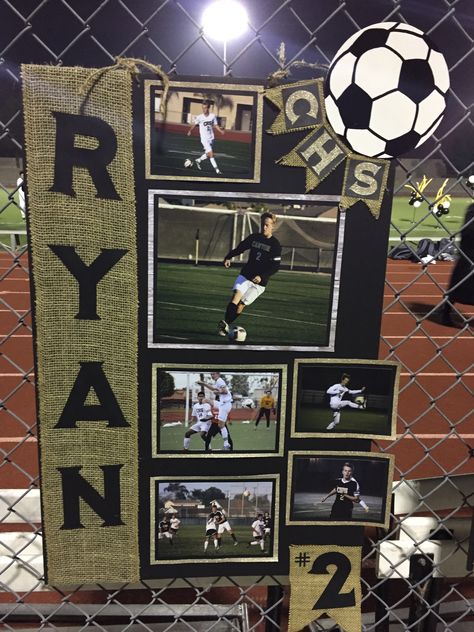 Soccer Senior Night Soccer Senior Night Posters, Soccer Locker, Soccer Senior Night, Soccer Banquet, Volleyball Senior Night, Basketball Senior Night, Senior Night Posters, Senior Posters, Homecoming Posters