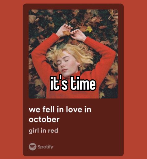 Fall In Love In October, Read It And Weep, Girl In Red, My Tho, I Love Fall, Happy October, Love Fall, Online Diary, We Fall In Love