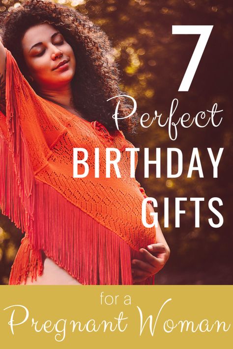 This article lists seven incredible Birthday gift ideas for pregnant women. Whether you're buying for your pregnant wife, daughter or girlfriend, these gifts for moms-to-be will make her feel extra special. Birthday Gifts For Pregnant Women, Pregnant 30th Birthday Ideas, Gift Ideas For Pregnant Women, Gifts For Pregnant Friend, Gifts For Pregnant Wife, Gifts For Pregnant Women, Pregnant Sisters, Baby Facts, Pregnant Friends