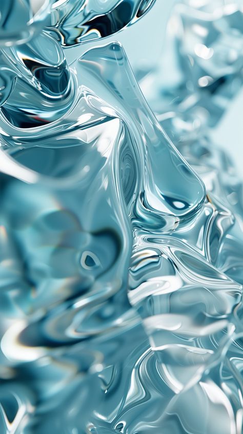 Dive into the sleek waves of this mesmerizing iPhone and Android background 📱✨. Keep your screen fresh with a touch of digital fluidity that's perfect for tech enthusiasts. Water Art Background, Water Website, Ethereal Water, Iridescent Texture, Chrome Background, Flow Wallpaper, Sleek Waves, Wave Aesthetic, Fresh Background