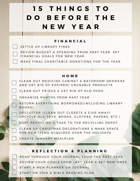 15 Things You Should Do Before the End of the Year New Years Resolution List, Resolution List, Before The New Year, New Year Planning, New Year's Resolution, New Year Goals, New Year New Me, Year Resolutions, Get My Life Together