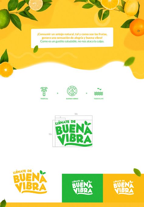 Good Vibes Campaign Logo on Behance Food Company Logo, Healthy Logo, Healthy Food Logo, Juice Logo, Food Logo Design Inspiration, Juice Company, Fruit Logo, Juice Branding, Food Branding