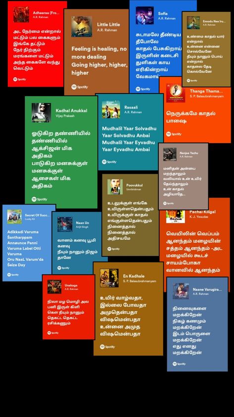 Family Songs For Insta Story, Tamil Love Dialogues, Tamil Aesthetic Songs For Insta Story, Tamil Playlist Names, Songs For Family Insta Story, Tamil Spotify Playlist Cover, Tamil Aesthetic Songs, Tamil Movie Dialogues, Tamil Spotify