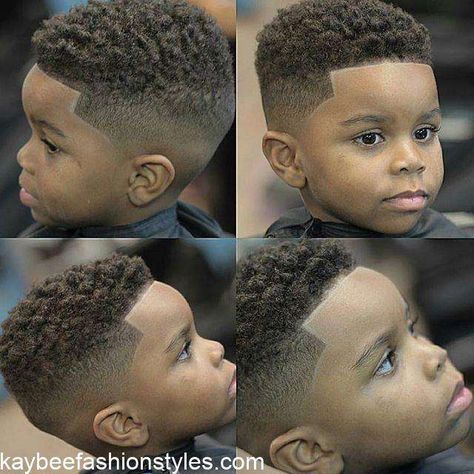 Black Boys Haircuts Kids, Black Kids Haircuts, African American Boy Haircuts, Lil Boy Haircuts, Faded Mohawk, Boys Haircuts Curly Hair, Boys Curly Haircuts, Black Boy Hairstyles